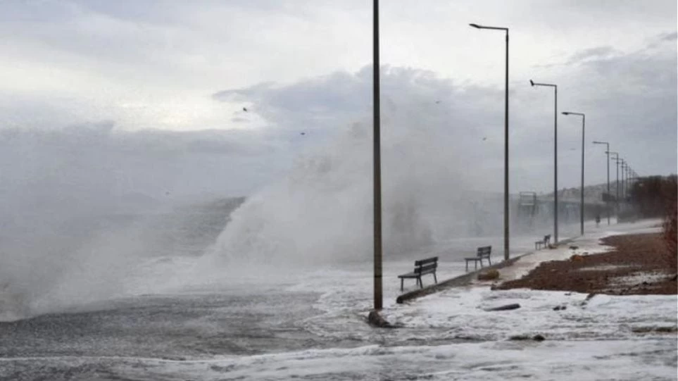 Σ. Αρναούτογλου: Άνεμοι έως και 10 μποφόρ – Ποιες περιοχές κινδυνεύουν